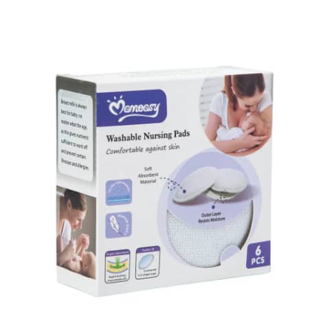 Coussinets d’allaitement lavables Moneasy – Douceur et protection pour maman - livraison Dakar