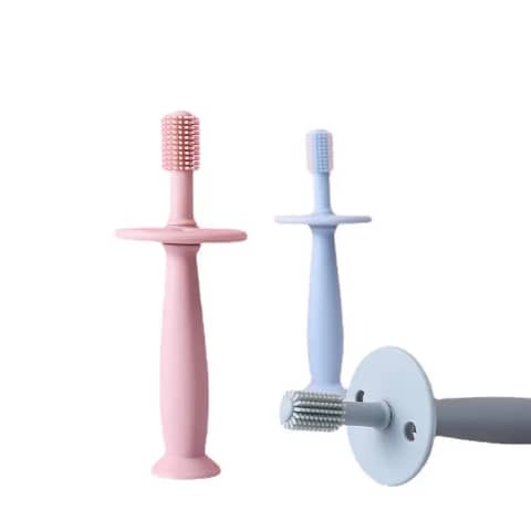 Brosse à dents Bébé en Silicone - Apprentissage & Poussées Dentaires- Dakar