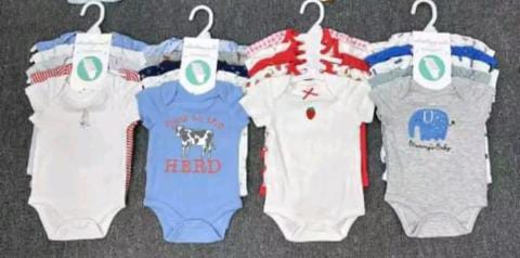 Lot de petit bateau pour bébé – Pack de 5 Coton Ultra Doux (Mix Garçon & Fille)
